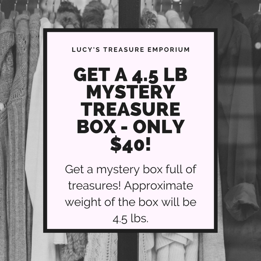 Mystery Treasure Box - 4.5 LBS